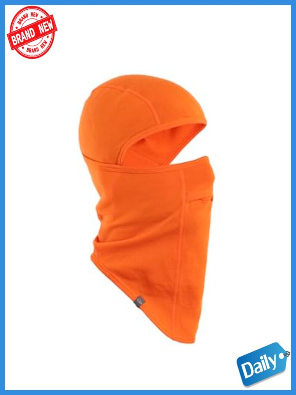 Merino Wool Blend Balaclava for Skiing Hiking - One Size